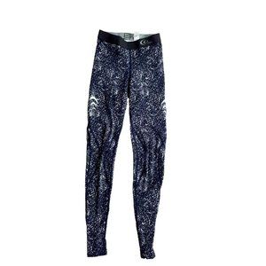 C3fit Performance Long Tights Sport Made in  Japan Sport Dark Navy / Marble